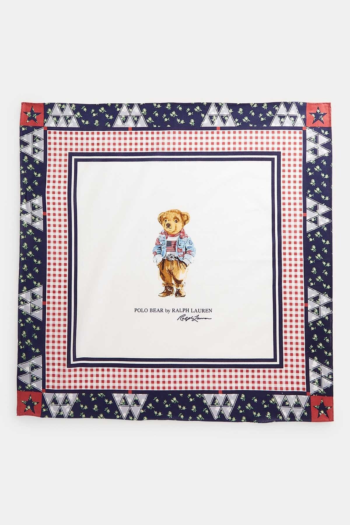 Polo Ralph Lauren Polo Bear Desenli Fular