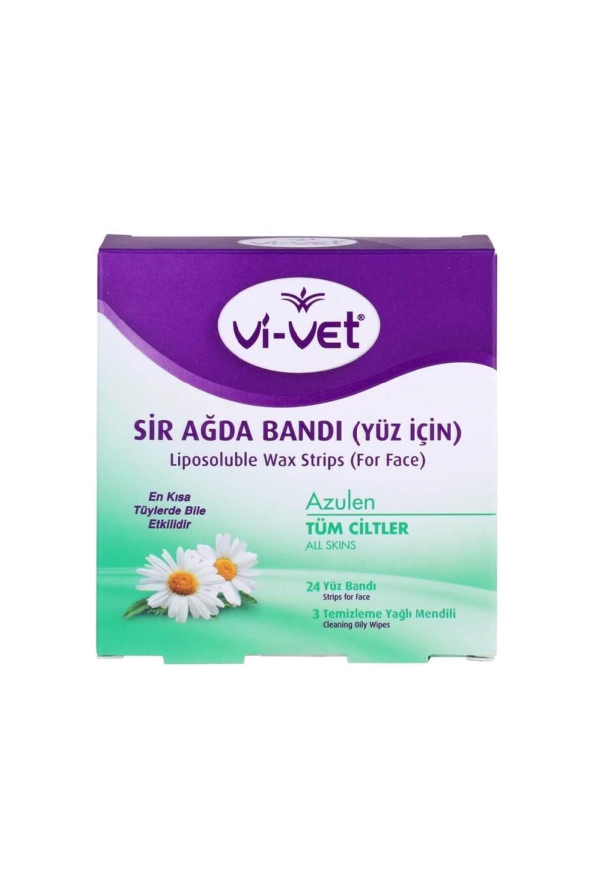 Vivet Yüz Sir Ağda Bantı 24'lü