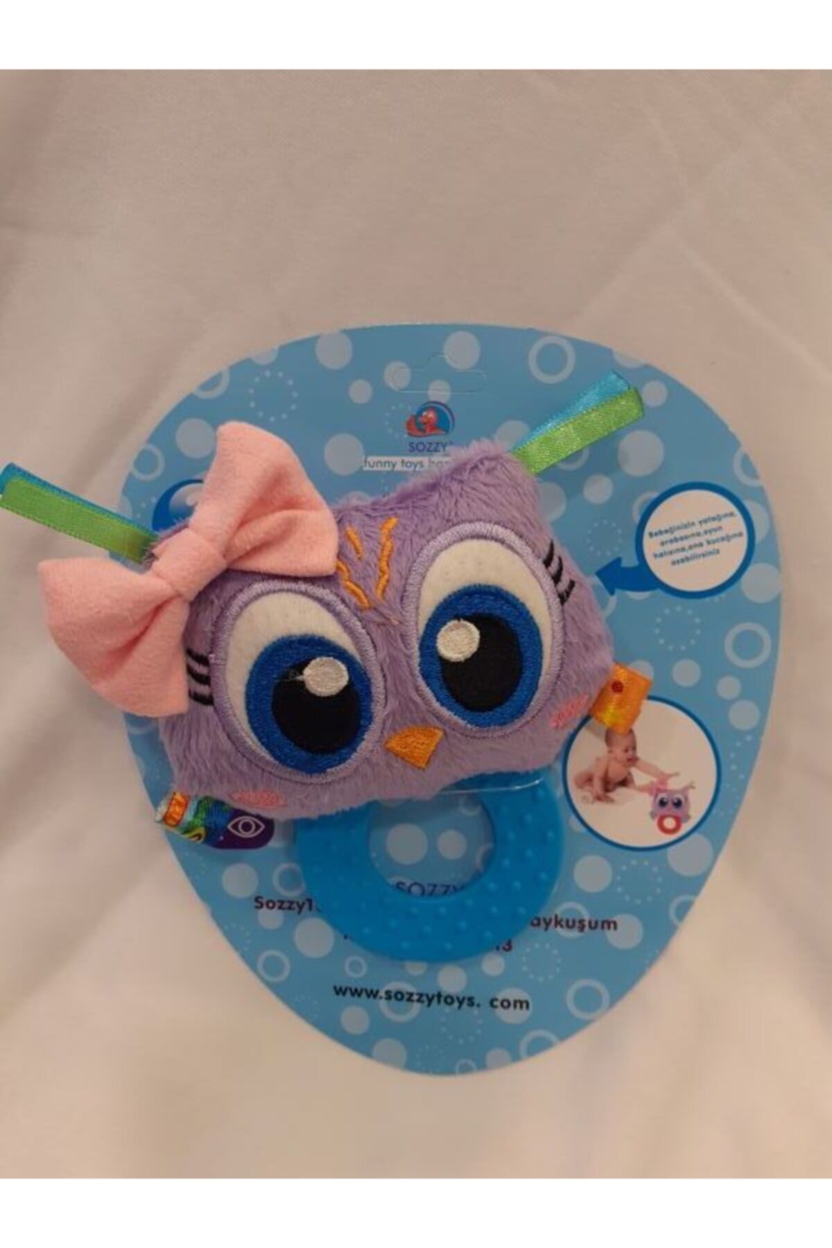 Sozzy Toys Sozzytoys Çıngıraklı Dişlik Baykuşum