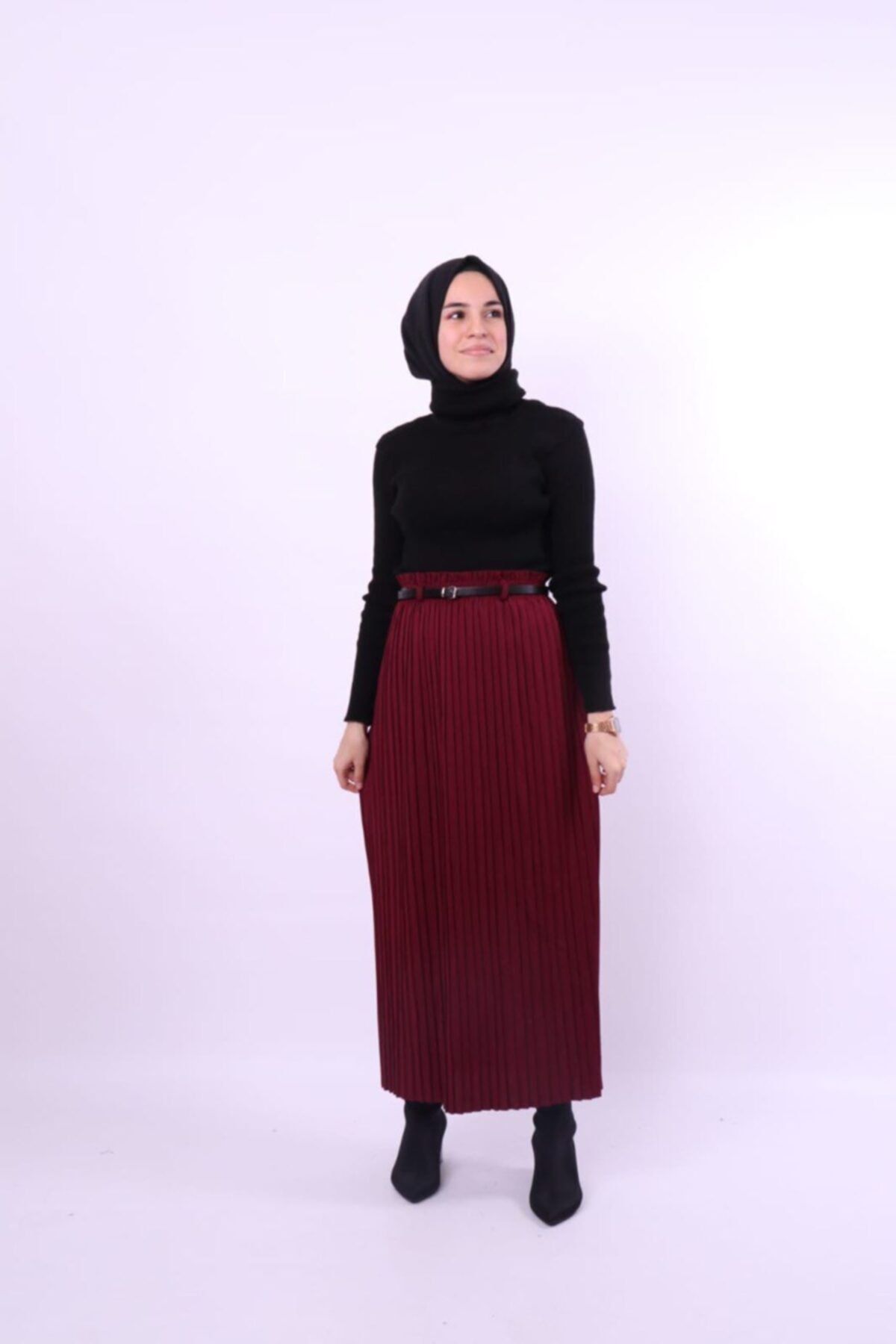 Modaytesettür Düz Balıkçı Triko Badi