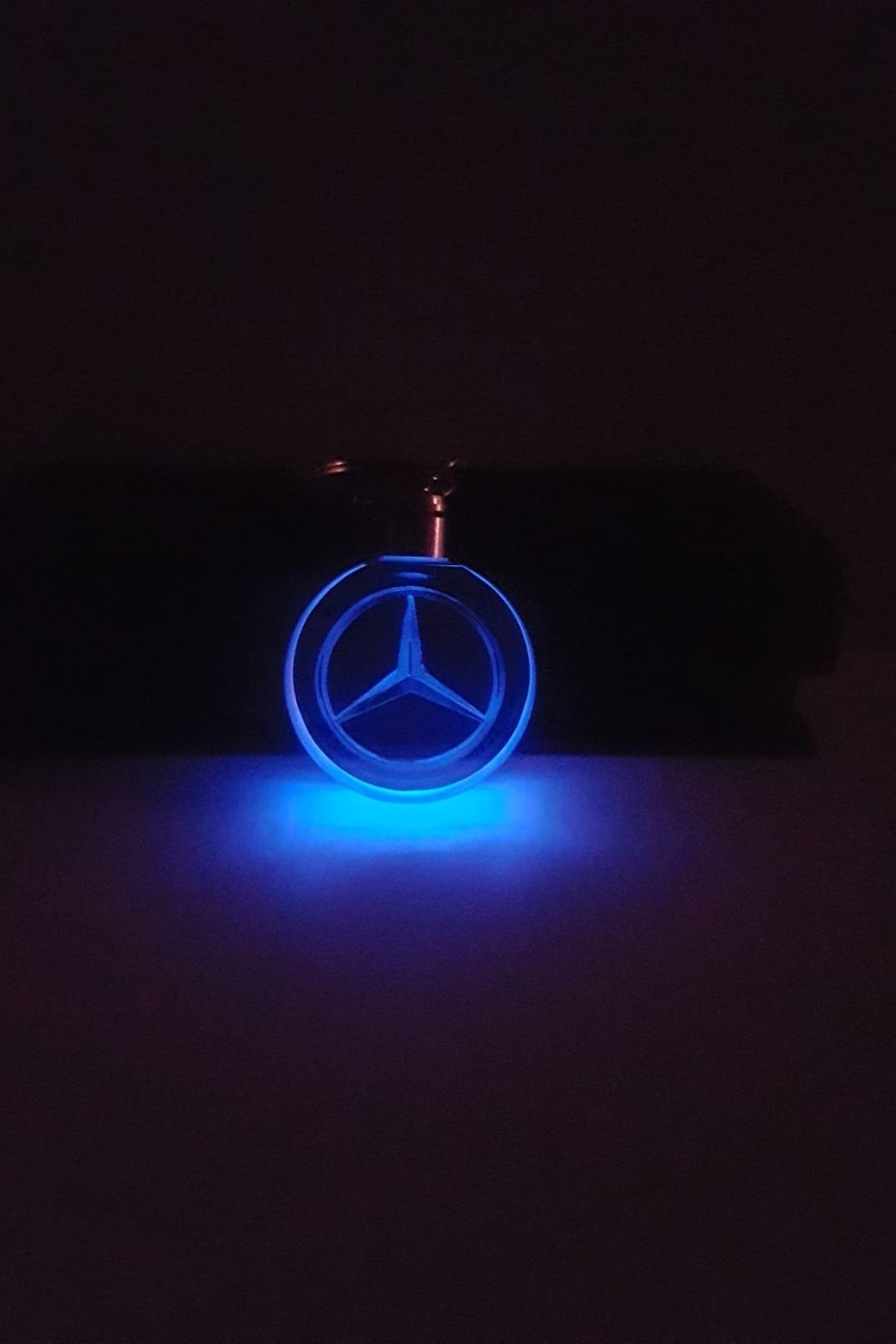BUYIL Mercedes Anahtarlık Kristal Işıklı