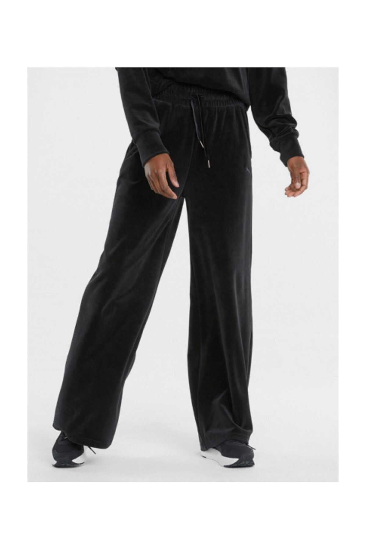 Puma Kadın Spor Eşofman Altı - HER Velour Wide Pants - 58952601