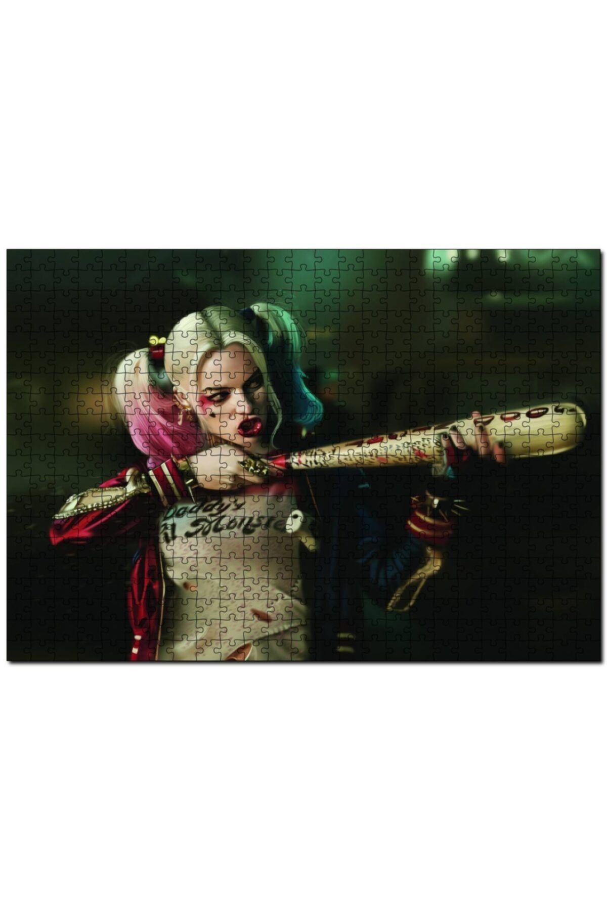 Cakapuzzle Harley Queen Sopalı 500 Parça Puzzle Yapboz Mdf (ahşap)