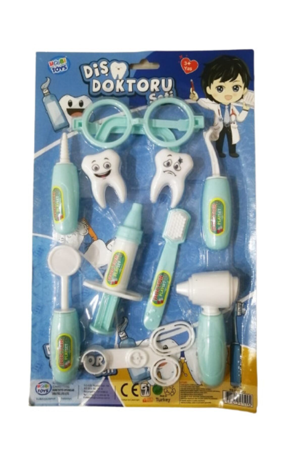 Hobi Toys Hb-15992 Hobi. Kartela Erkek Diş Doktoru