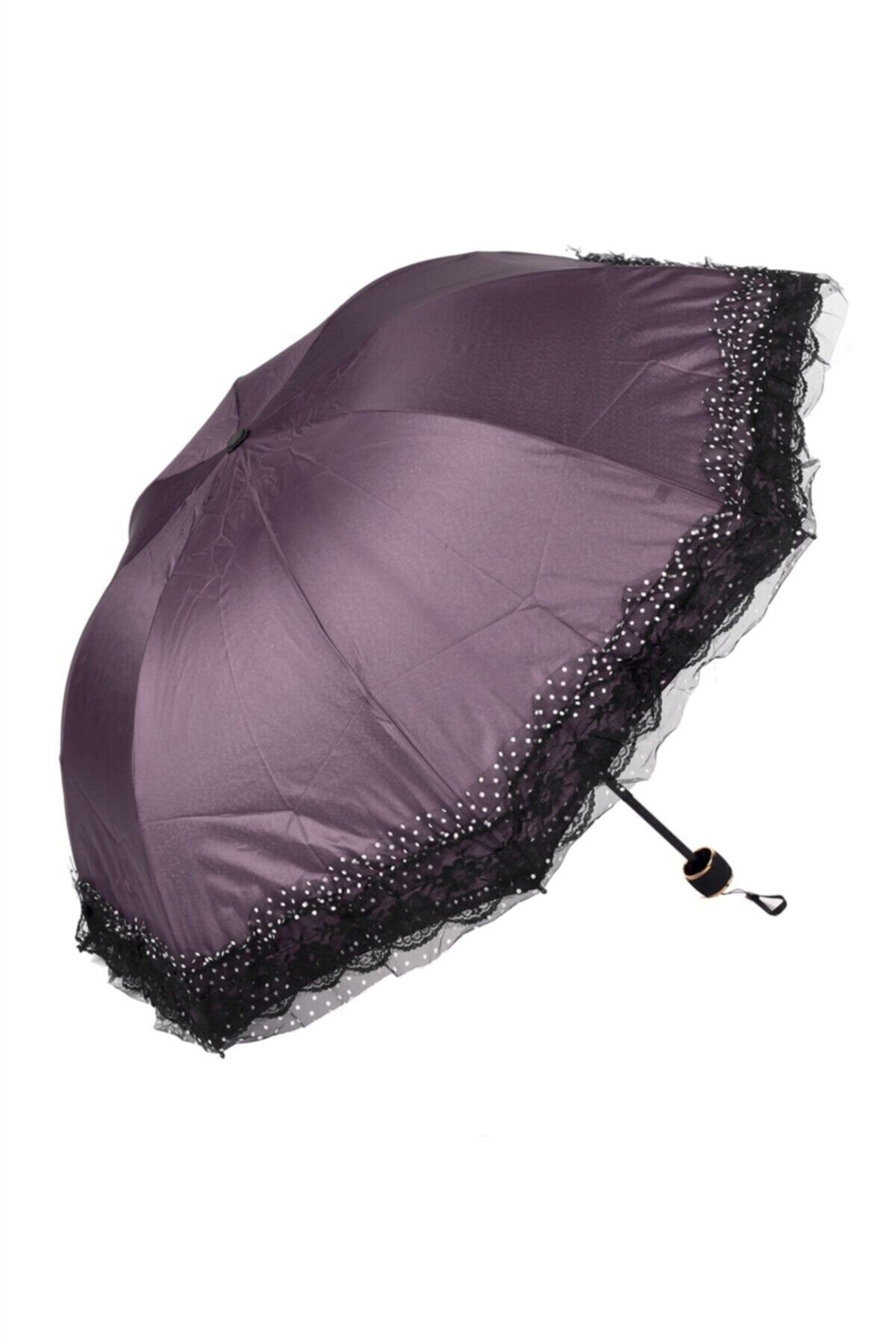 Marlux Mor Tüllü Kadın Şemsiye M21mar411r003