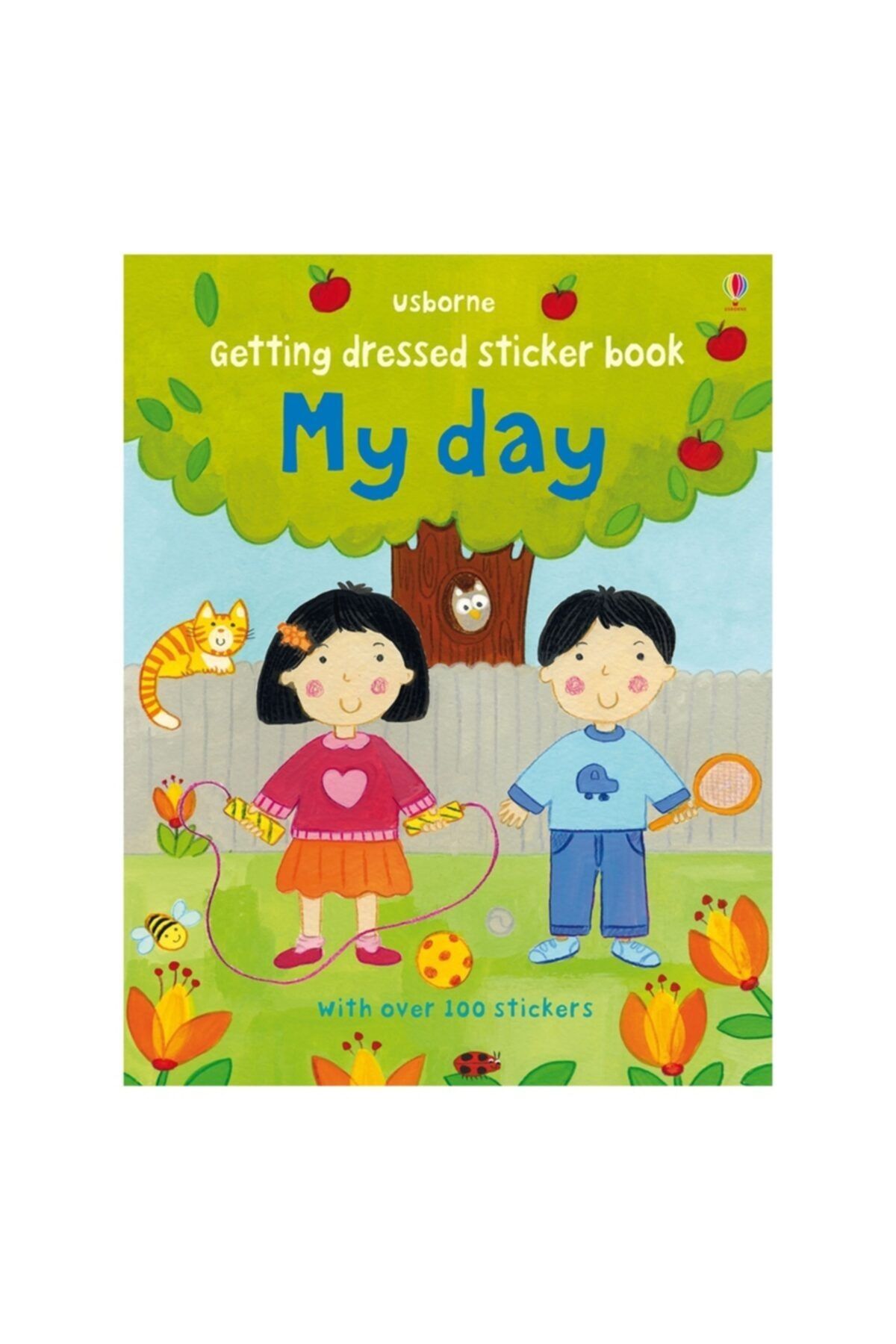 Usborne Getting Dressed Sticker Book My Day