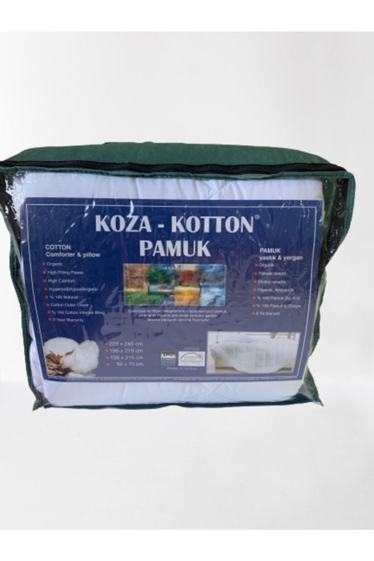 istanbul tekstil Koza Cotton Çift Kişilik Pamuk Yorgan