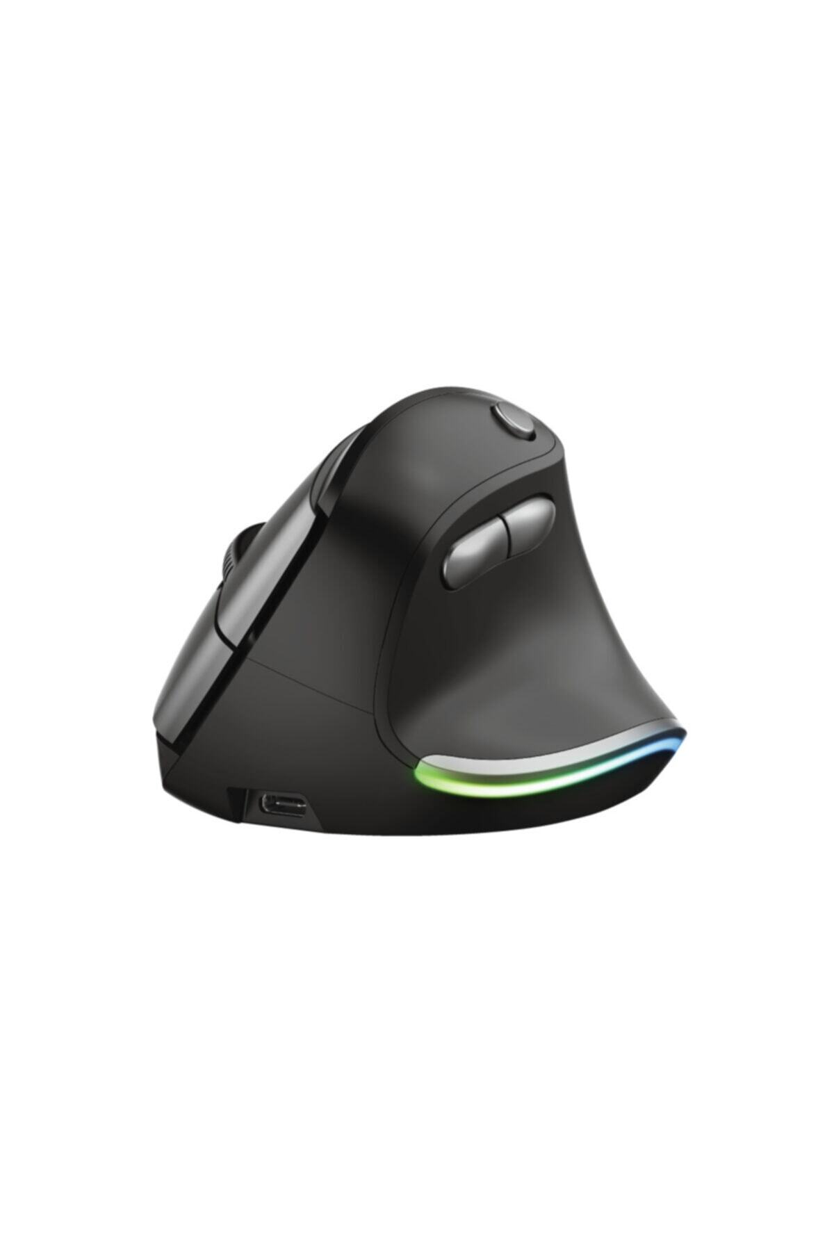 Trust 24110 Bayo Şarjlı Rgb Ergonomik Dikey Mouse