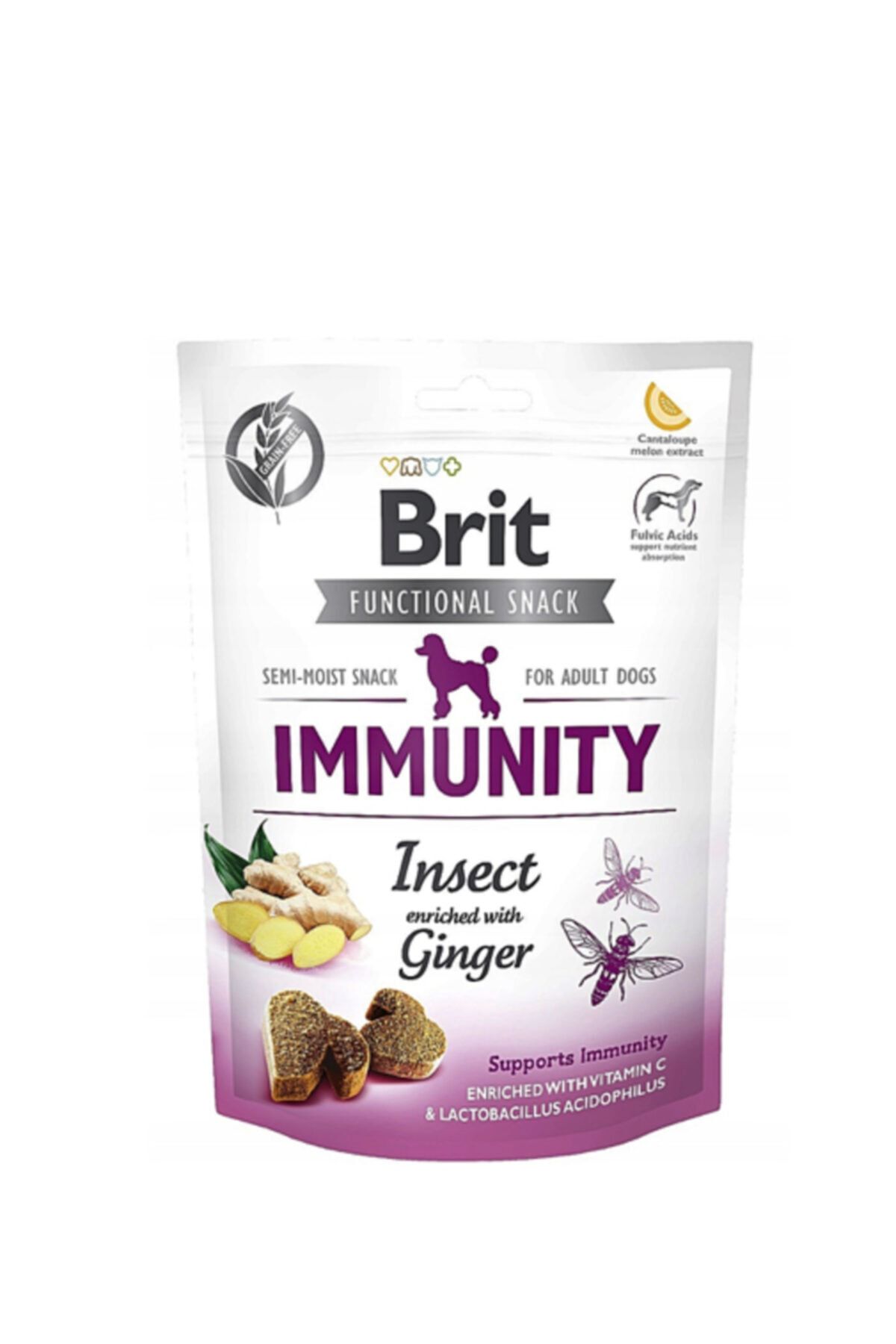 Brit Care Köpek Ödülü Immunity Zencefil Ve Böcekli 150 Gr