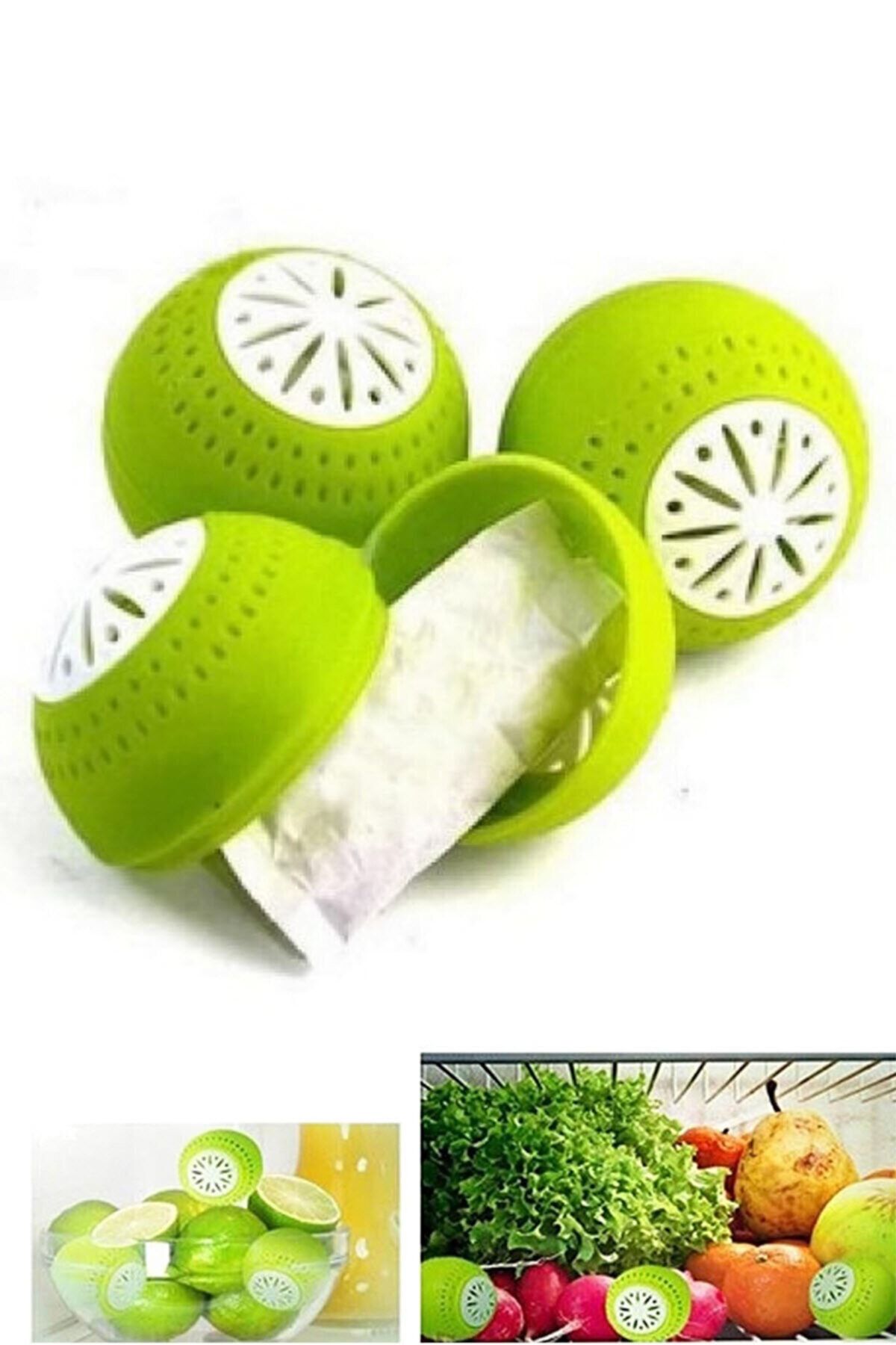 Dopagu Fridge Balls Buzdolabı Koku Giderici Ve Tazeleyici (3 Adet)
