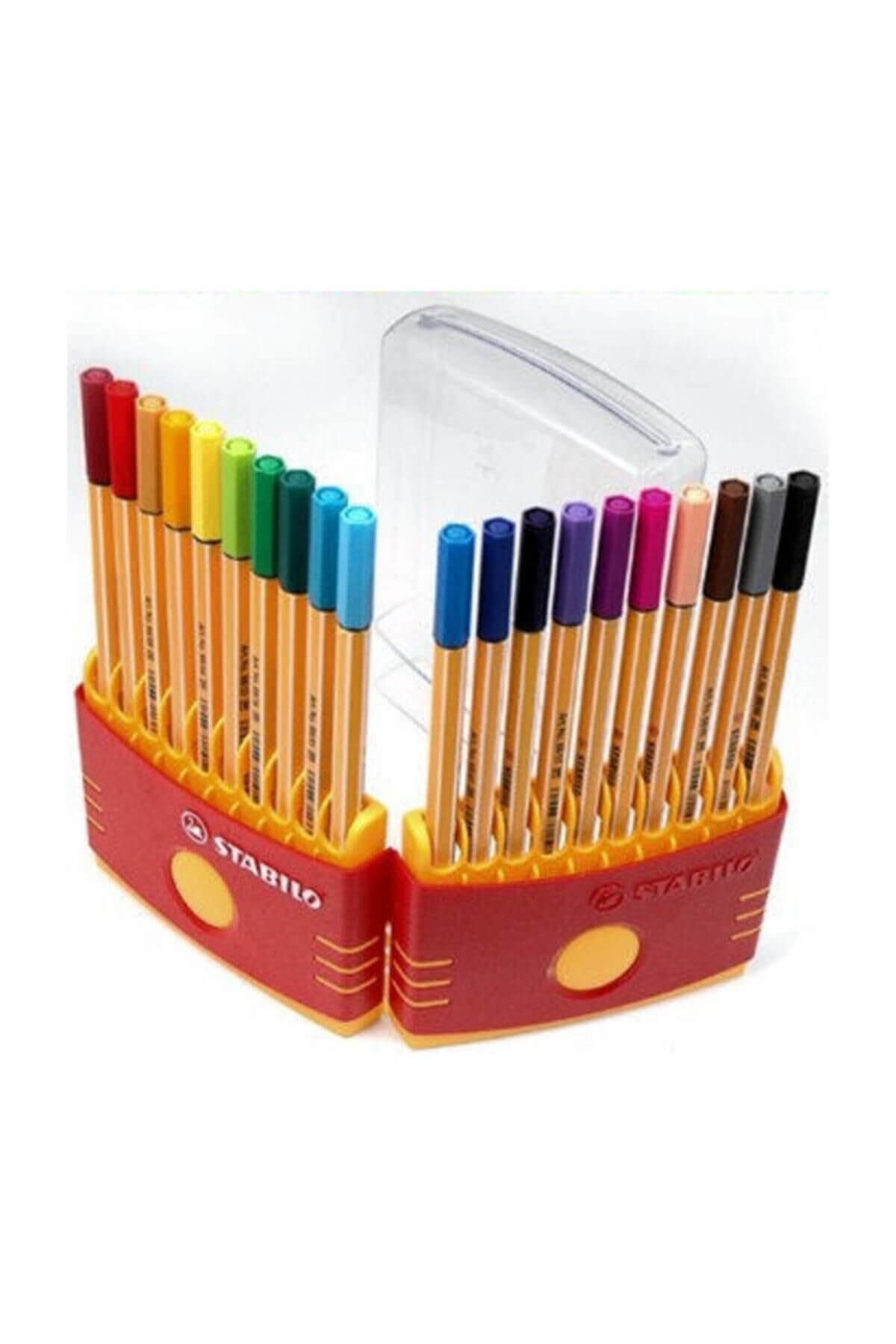 Stabilo Point Fineliner Kalem 20 Renk