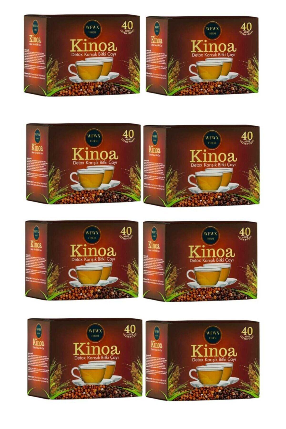 WFWX FORM Kinoa Bitkisel Dedoxs Cay 40'lı Süzen Poşet 8 Paket