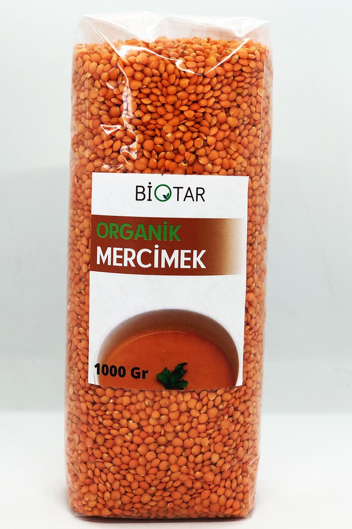 BİOTAR Organik Tarım Ürünleri Organik Kırmızı Mercimek 1000 gr