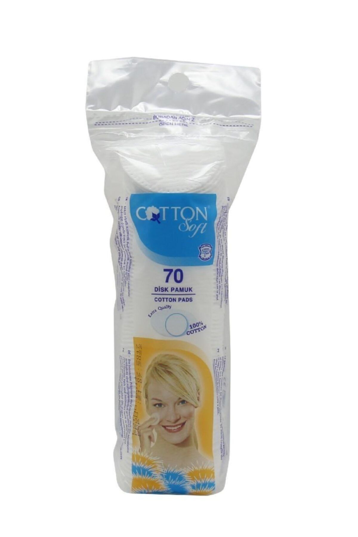 Cotton 70 Li Makyaj Pamuğu