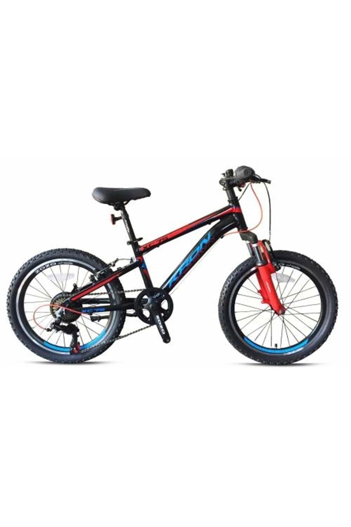 Kron Xc 75 20 Jant Mtb 11 Inç 7 Vites V Fren Siyah Kırmızı Mavi