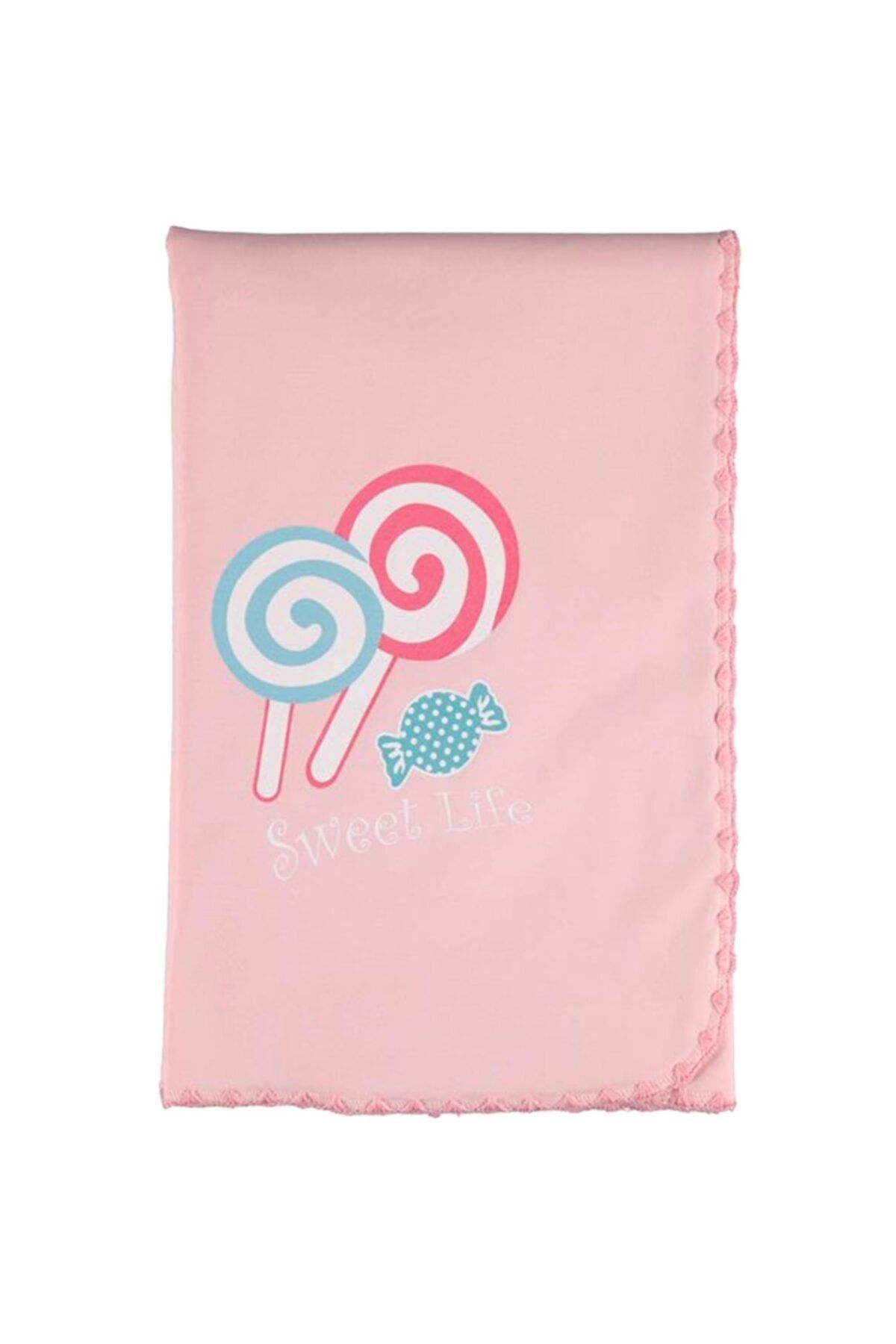 Bibaby Kız Bebek Baskılı Battaniye 64518