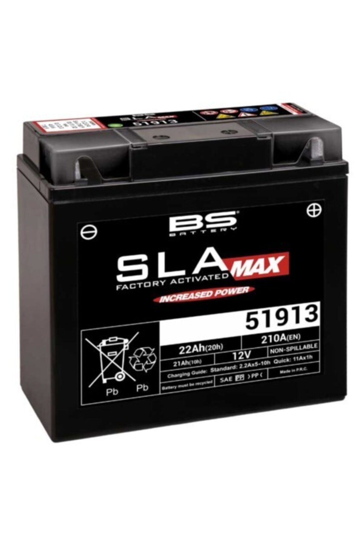 BS Battery 51913 Sla Motosiklet Aküsü