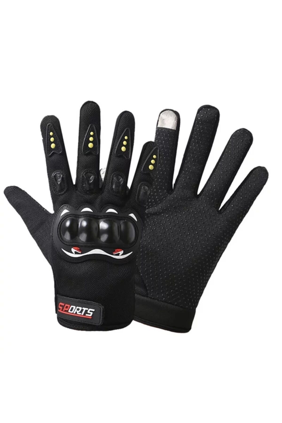 Sports Motosiklet Eldiveni Mevsimlik Uzun Eldiven Tek Ebat M-l-xl