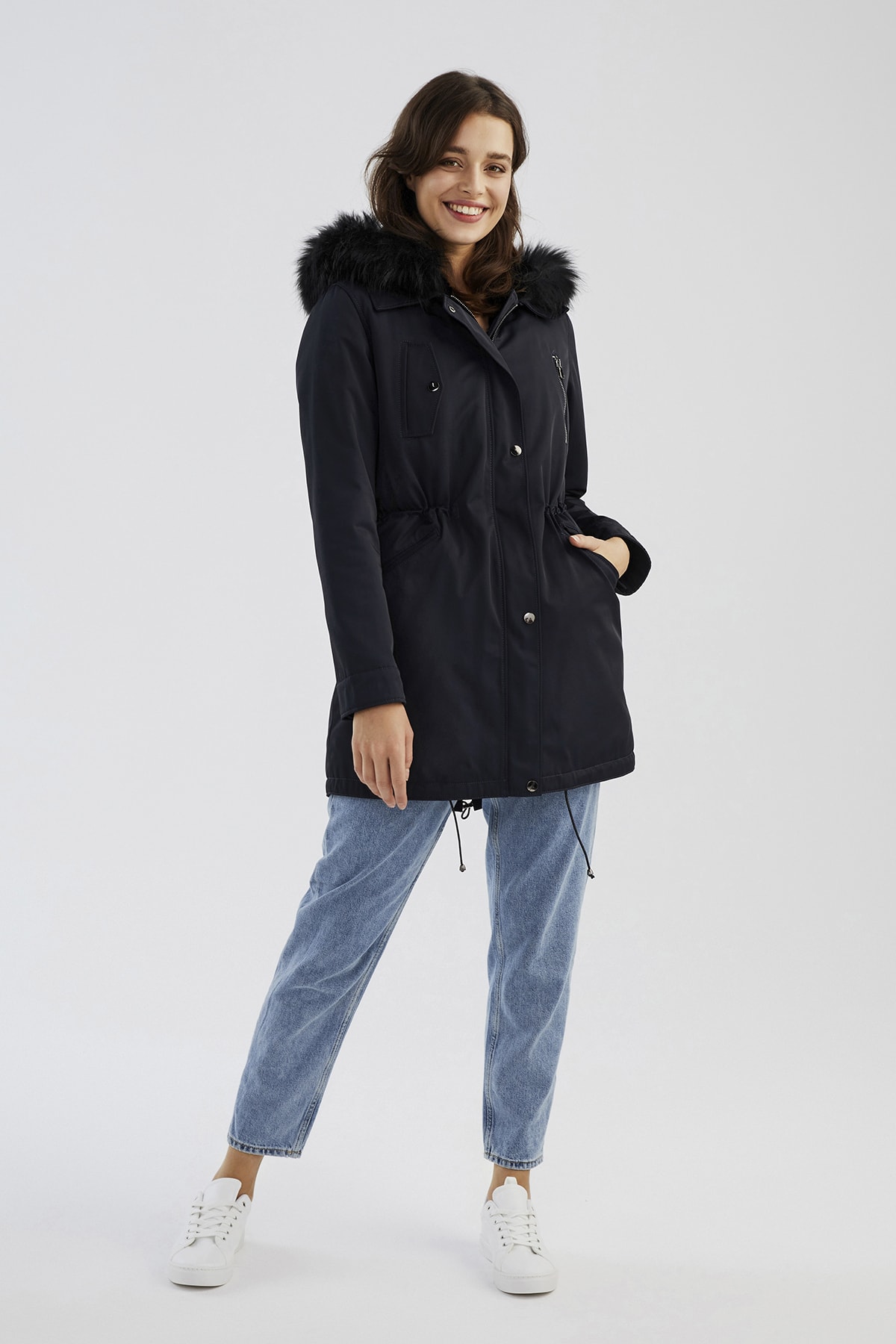 BEJ Fine Factory Orj. Fur Parka