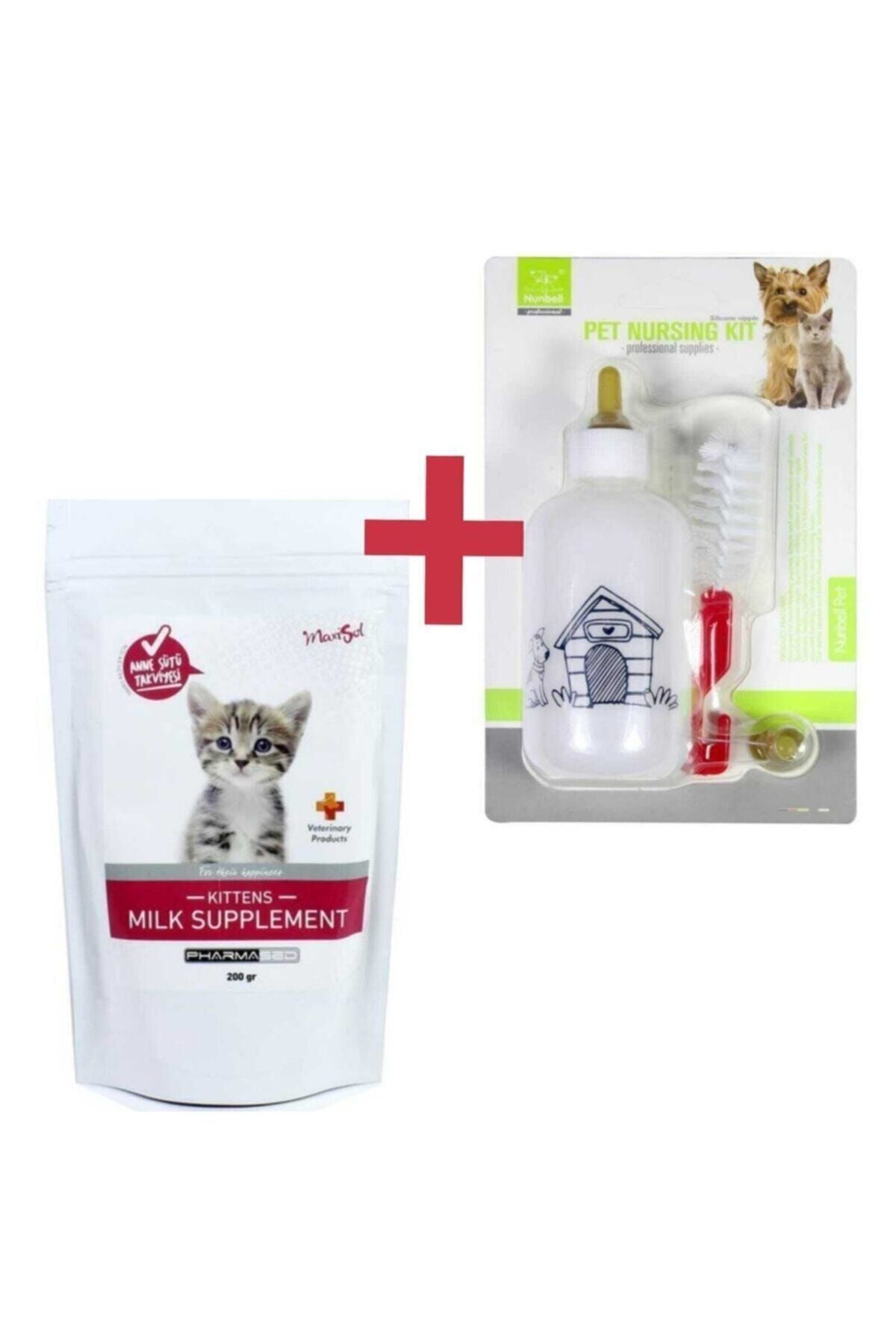 Maxisol Yavru Kedi Süt Tozu + Biberon Seti 100 Ml