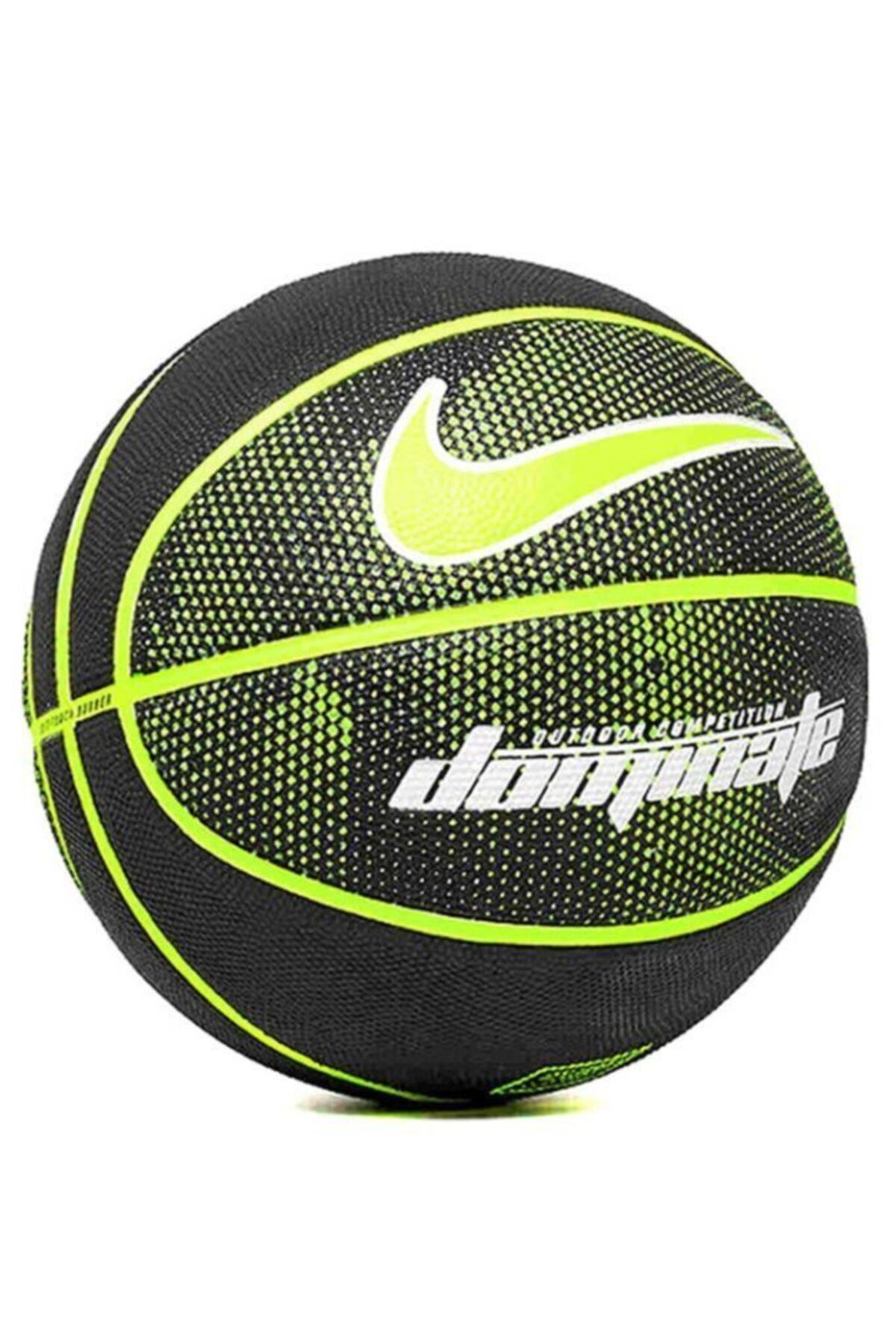 Nike Nıke Dominate Basketbol Topu No 7 Siyah-yeşil
