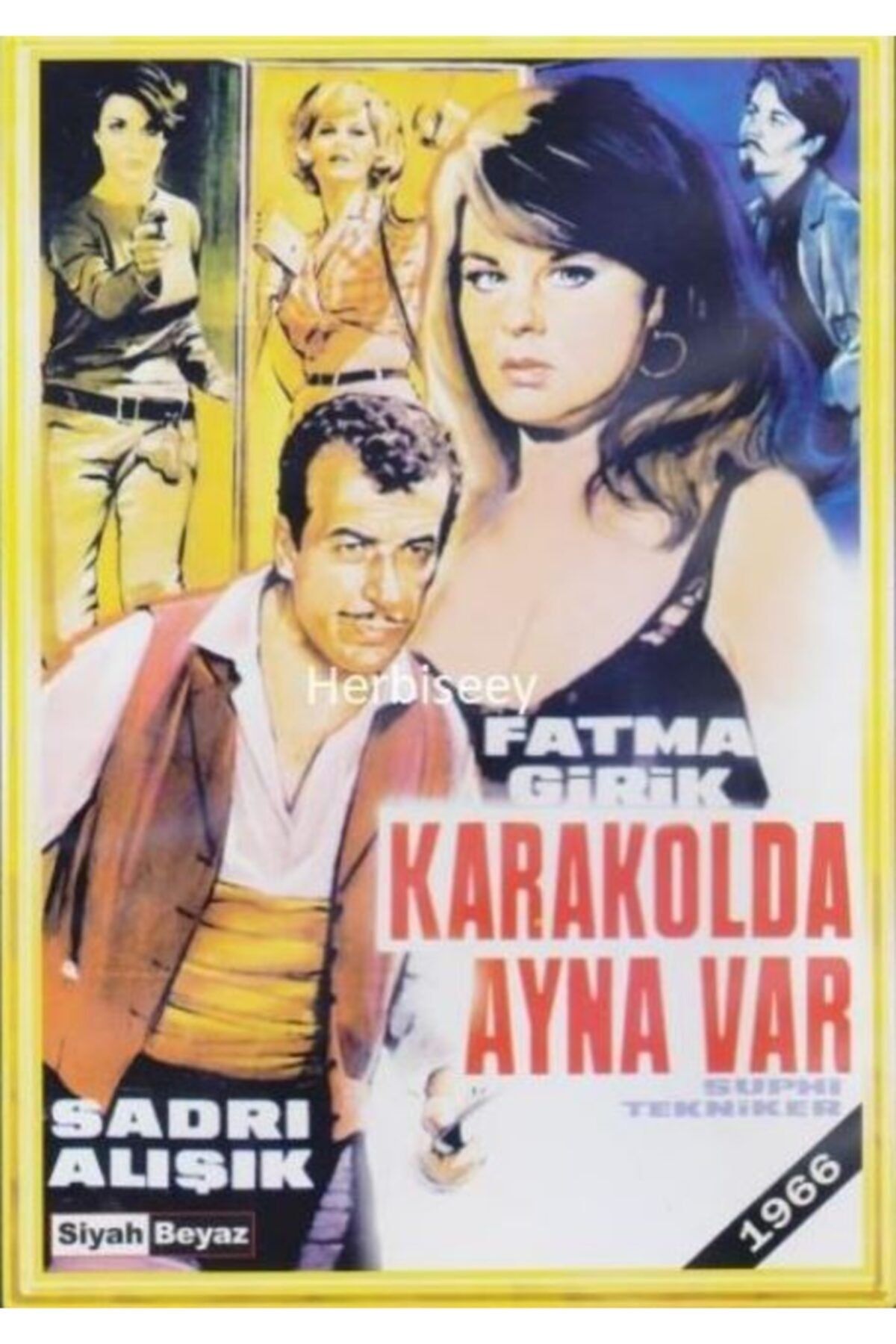 Fanatik Karakolda Ayna Var 1966 ( Siyah Beyaz ) Dvd
