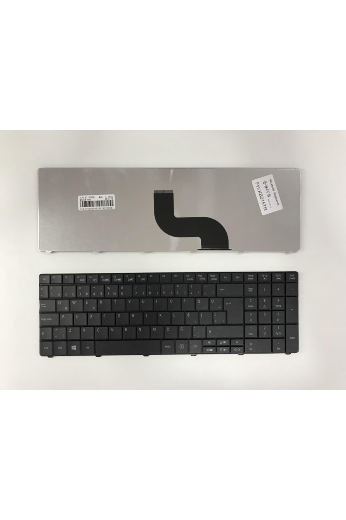 Flow Acer Aspire E1-531, E1-531g Notebook Klavye - Tuş Takımı / Tr