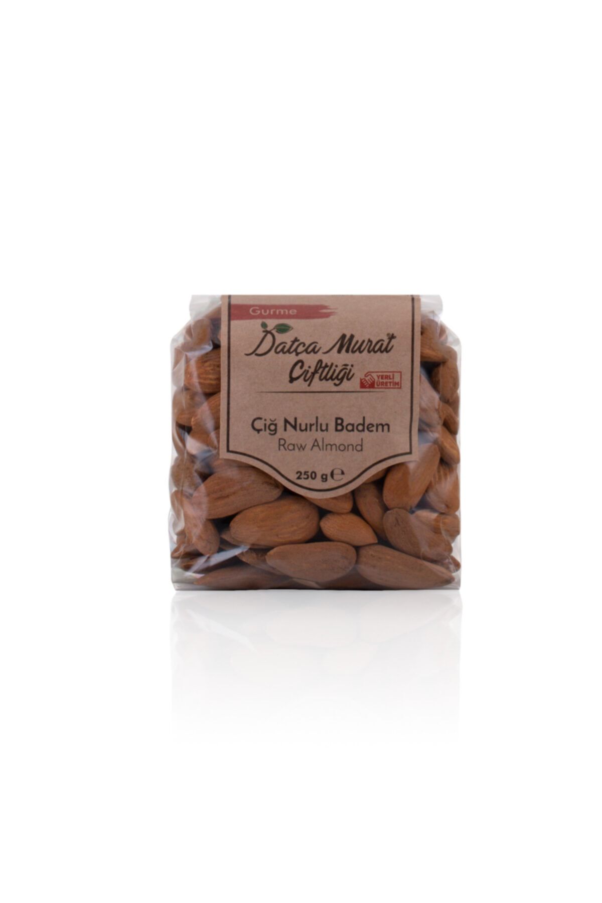 Datça Murat Çiftliği Çiğ Nurlu Badem 250 Gr
