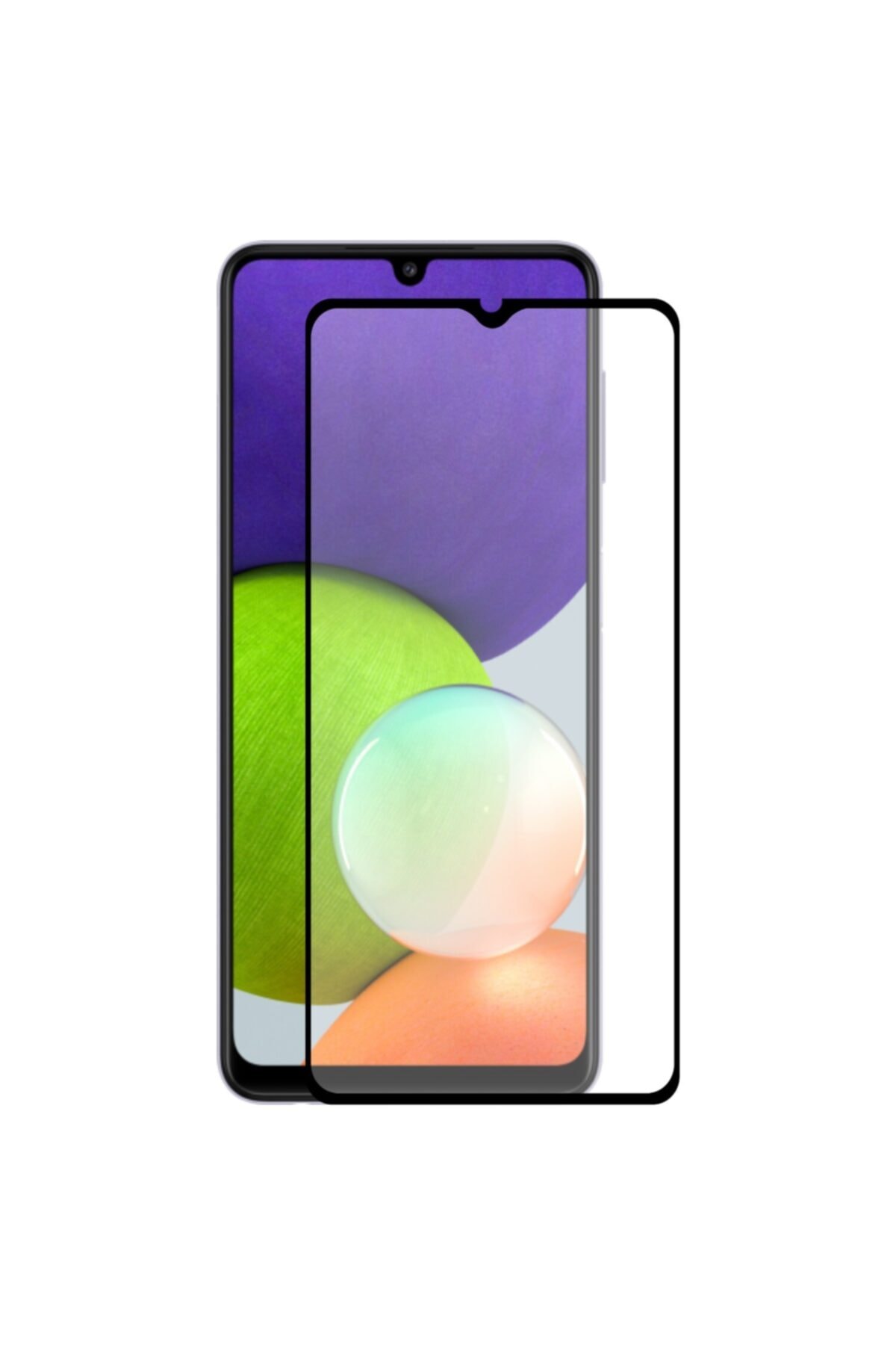 SKV MOBILE Samsung Galaxy M22 Tam Ekran Koruyucu Kırılmaz Cam