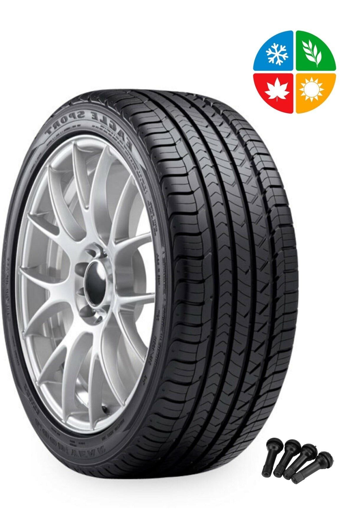 Goodyear 205/55 R16 94v Xl Eagle Sport 4seasons 4 Mevsim Lastik 2021-(sibop Hediyeli)