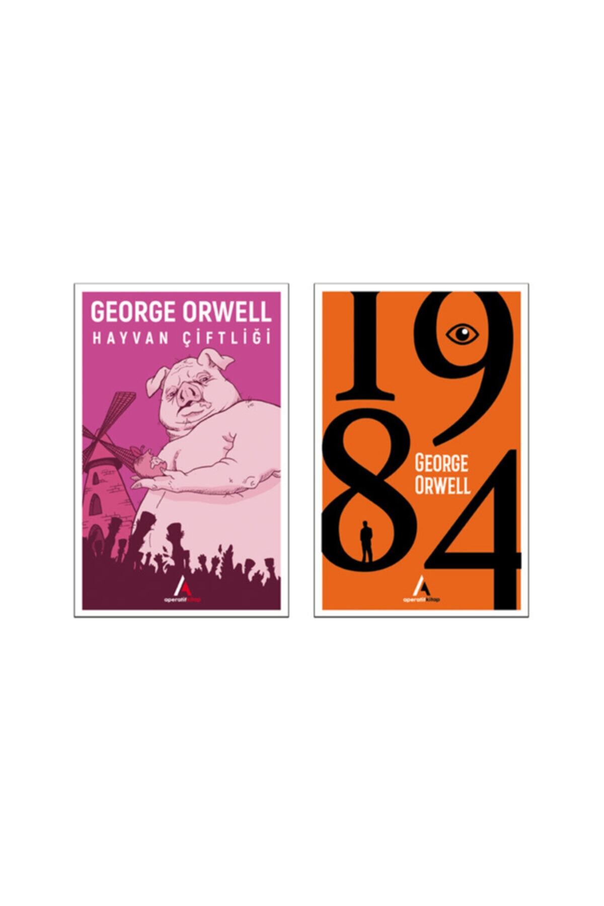 Aperatif Kitap Yayınları 1984 Ve Hayvan Çiftliği Seti (2 Kitap) George Orwell