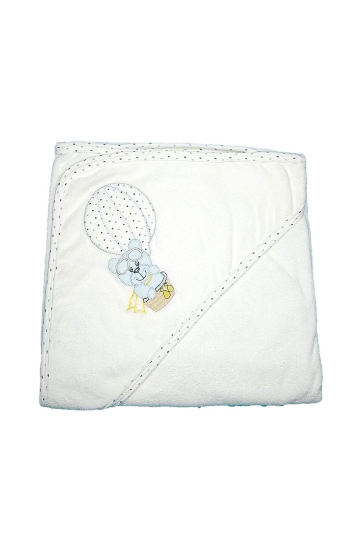 miniklife Erkek Bebek Banyo Havlusu 90x100 Cm