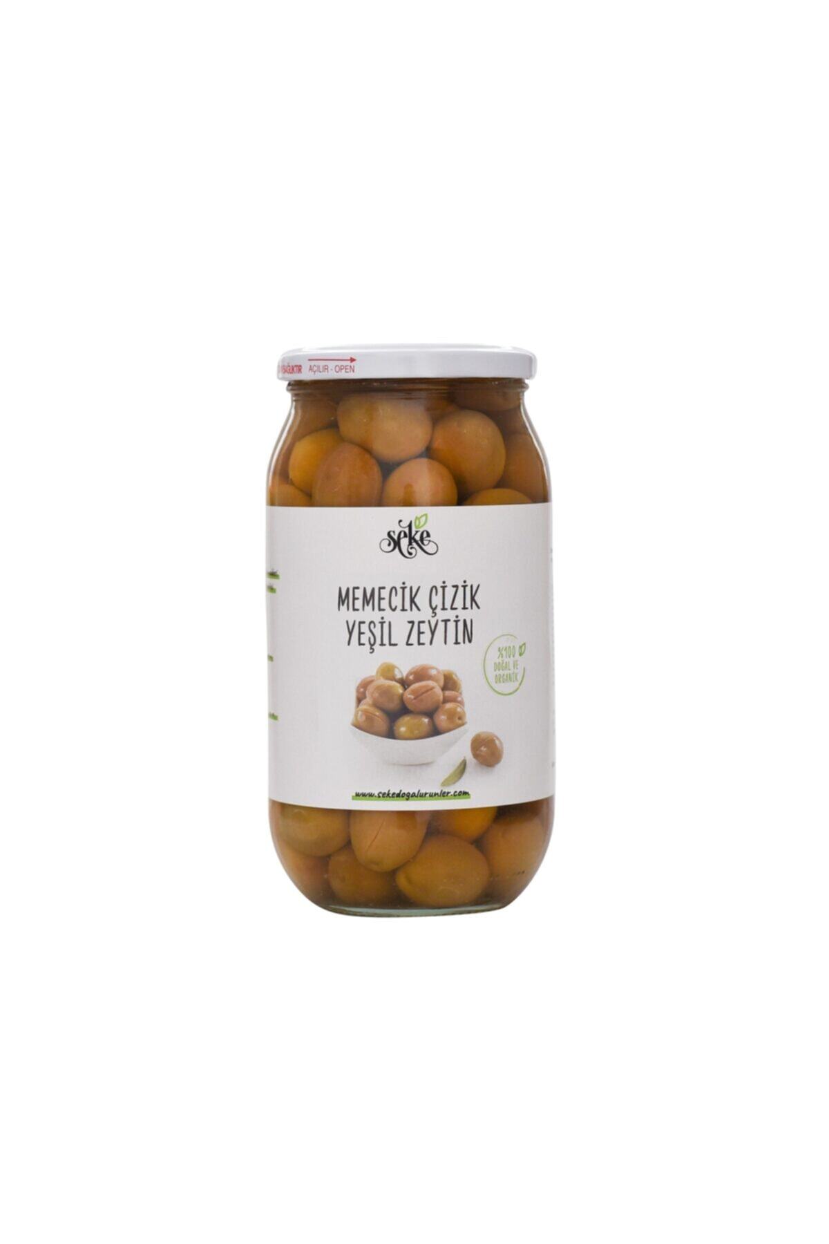 SEKE Doğal Yeşil Çizik MEMECİK Zeytin 720 GR