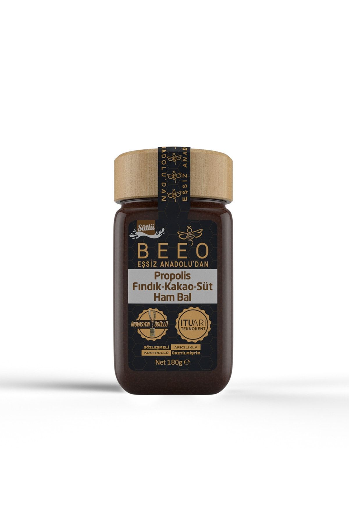 BEE'O Kakao Fındık Ham Bal Süt Karışım