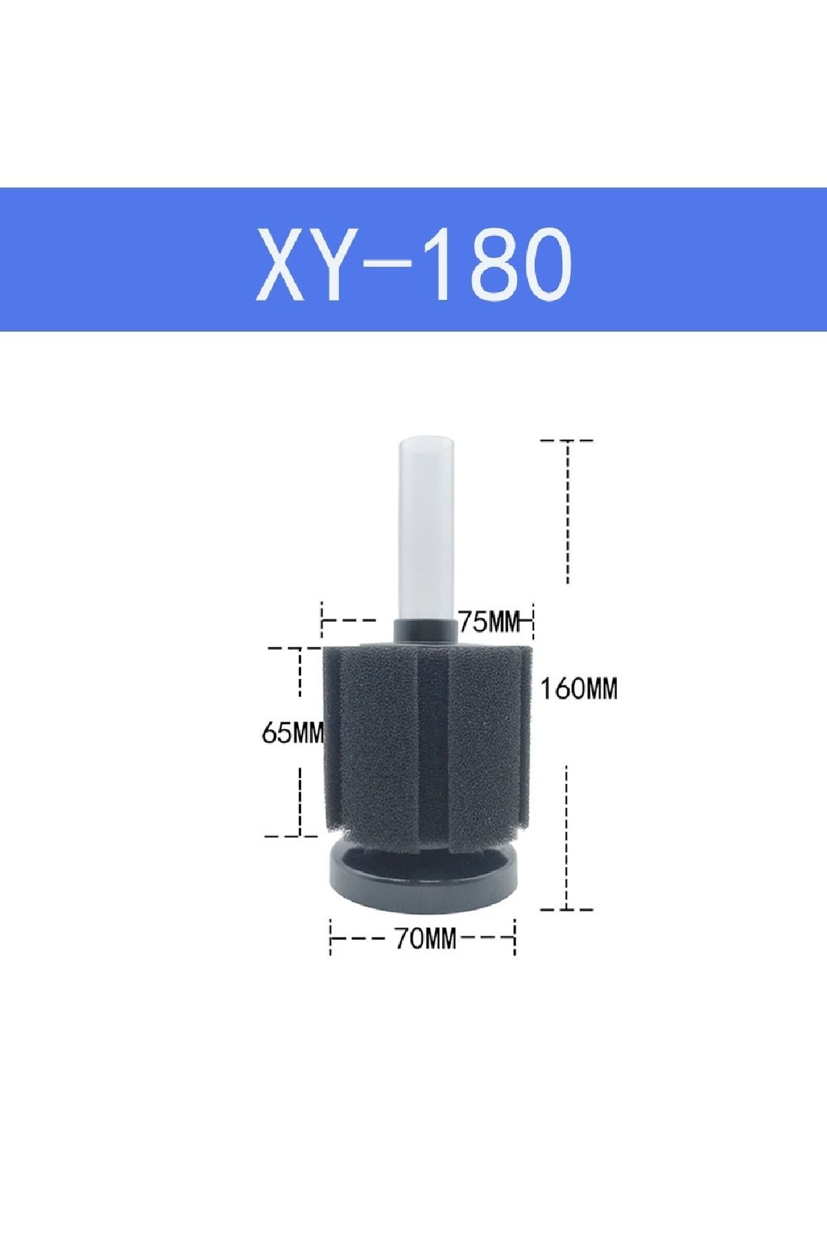 ARMATÜRK Xy 180 Pipo Filtre, Üretim Filtresi Küçük Boy 7,5x16 Cm