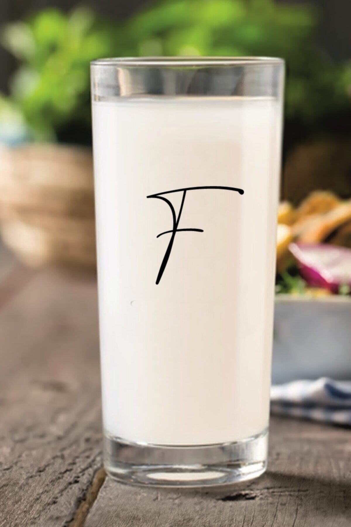 Paşabahçe Çıkmayan Baskılı Harfli Rakı Bardağı Kadehi