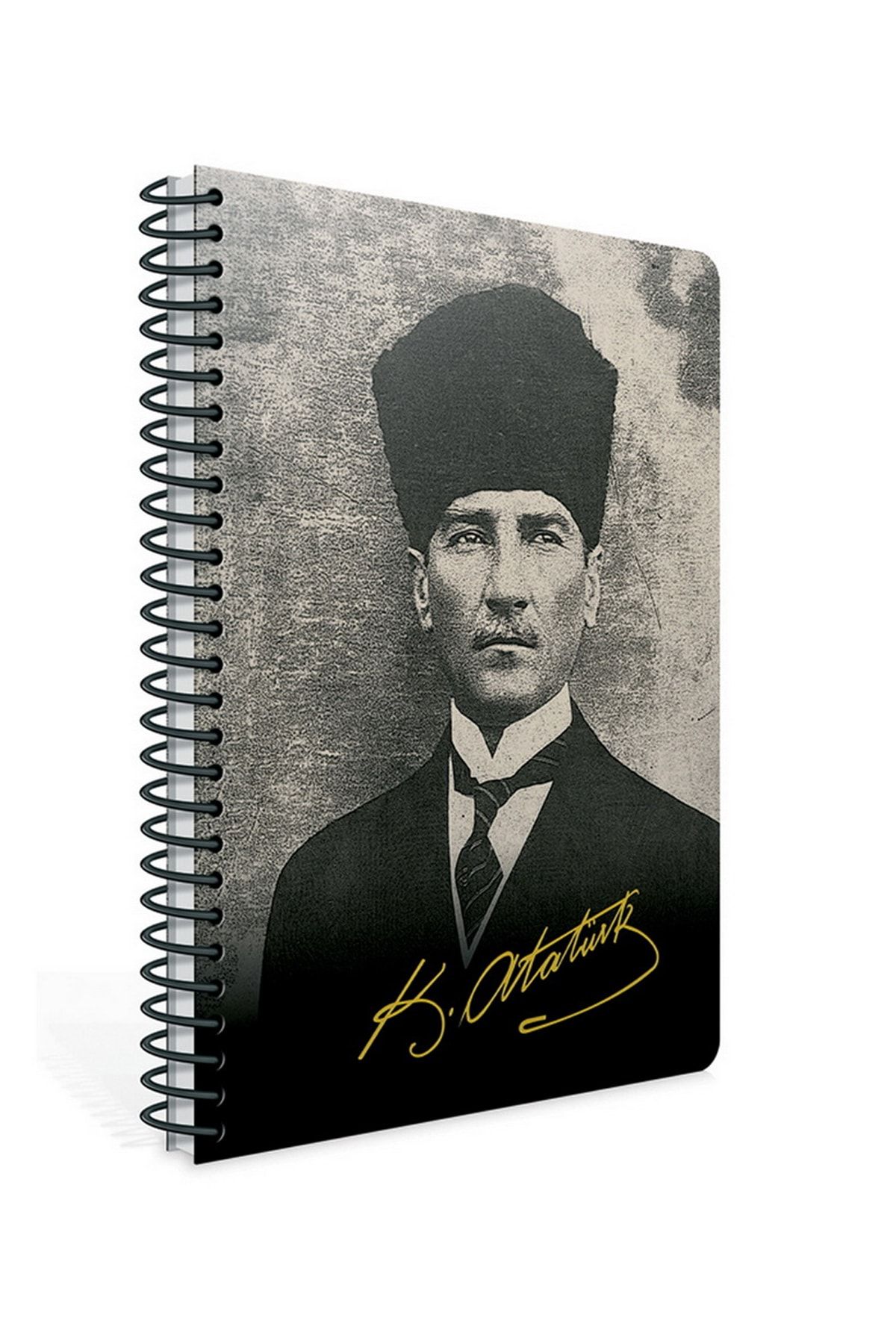 Gıpta Atatürk 17x24 2022 Günlük Spiralli Ajanda Sert Kapak