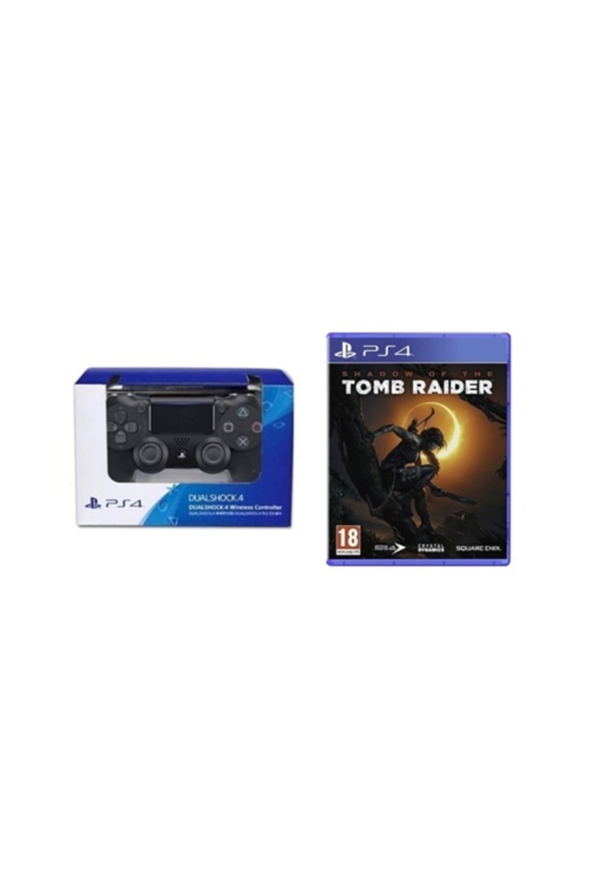 HavuzElektronik Ps4 Uyumlu Dualshock 4 V2 Yeni Nesil Oyun Kolu + Shadow Of The Tomb Raider Ps4 Oyun