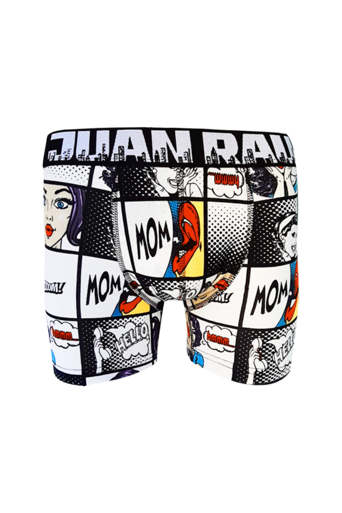 Socks Stations 2'li Popart-pow Desenli Boxer Kutusu