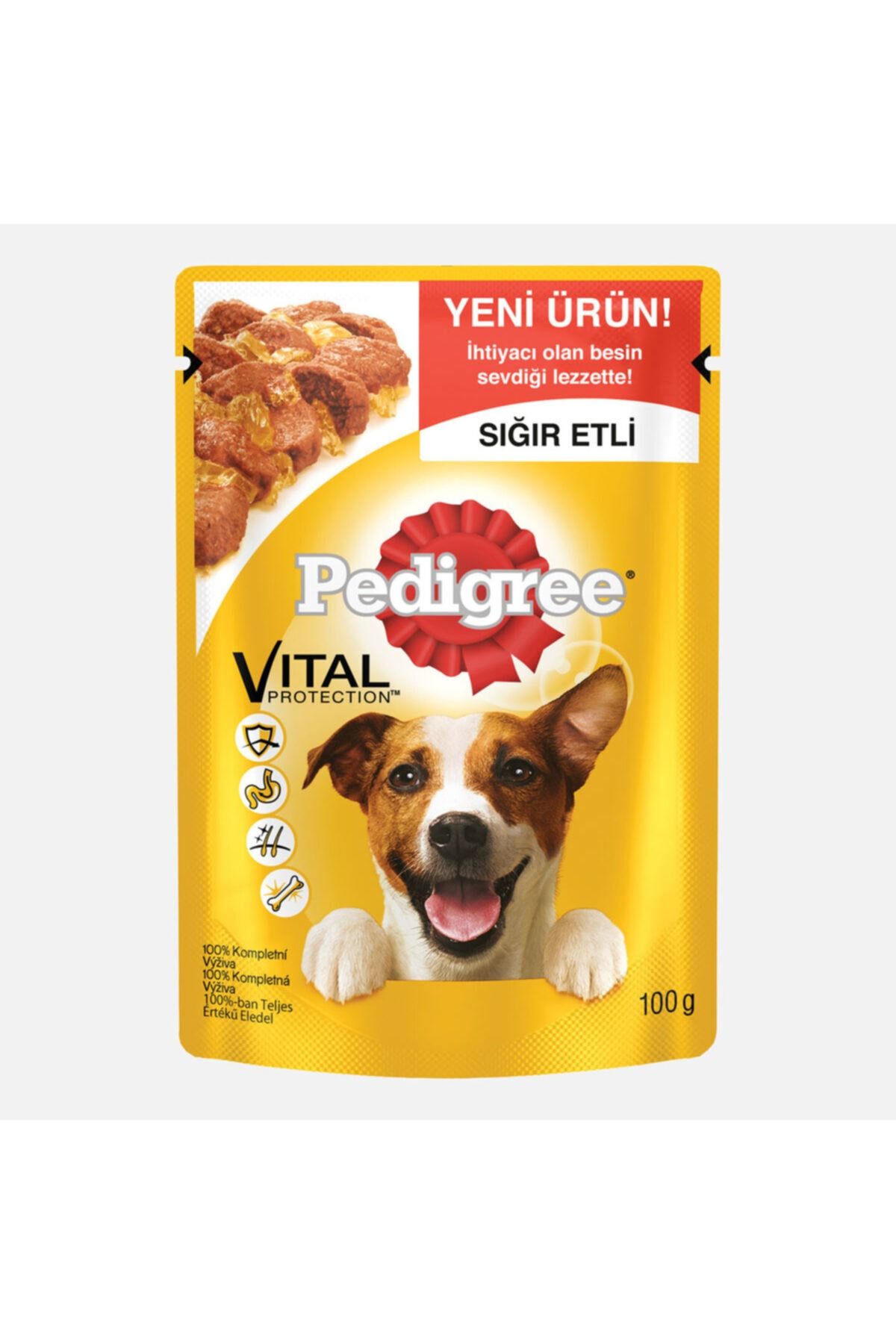 Pedigree 100gr Köpek Biftekli Mama