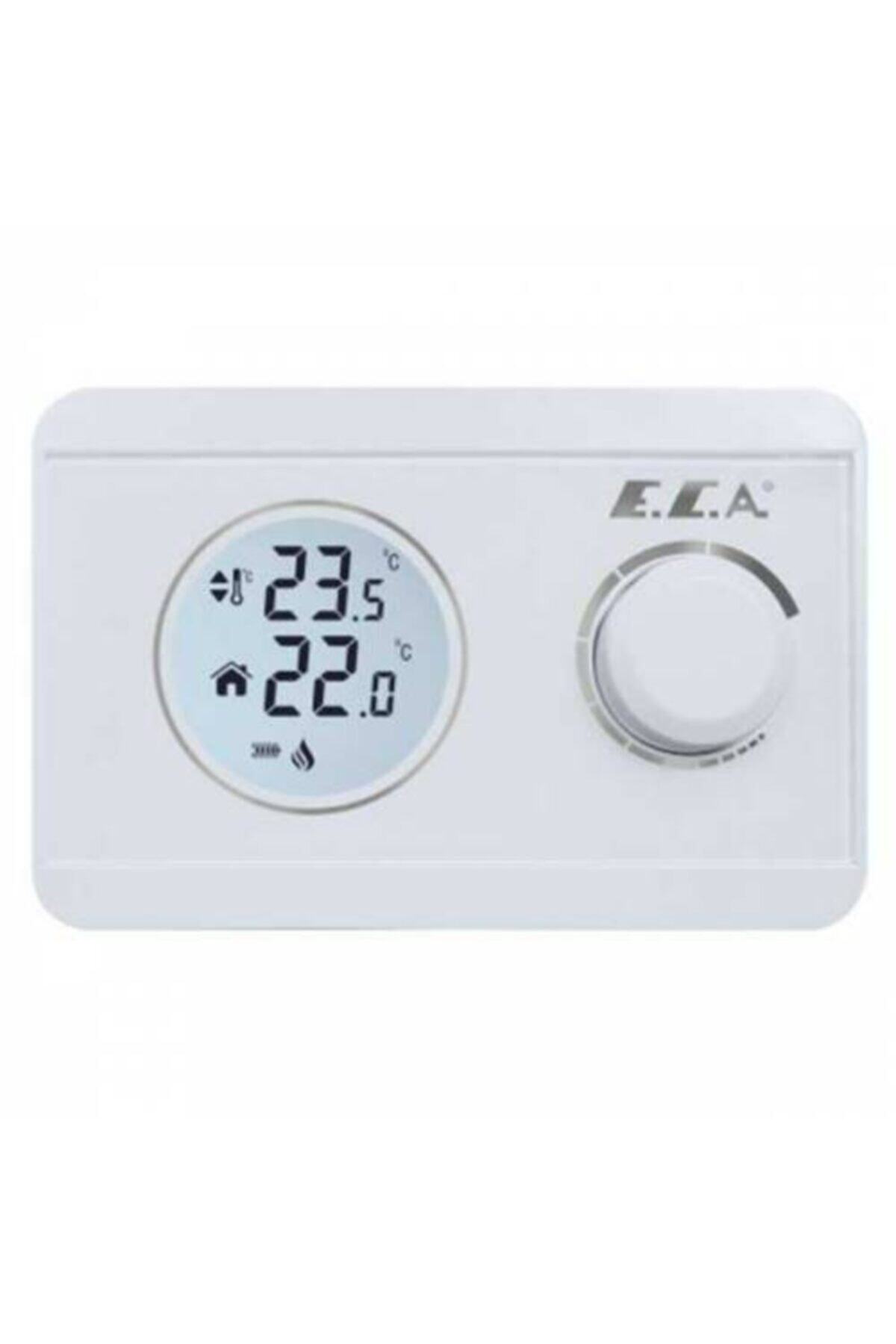 Eca Poly 100 W Kablosuz - Dijital - Pilli On Off Oda Termostatı
