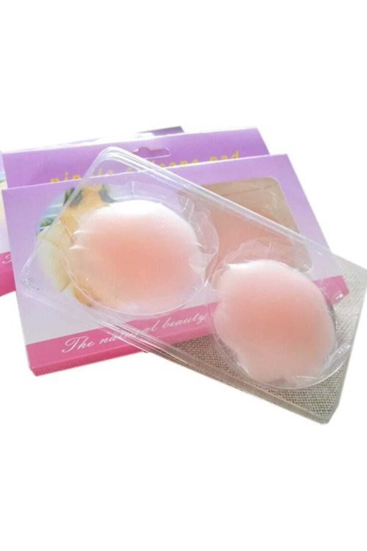 HERFİE Silikon Göğüs Ucu Kapatıcı Gizleyici Bant Aparat - Nipple Pad
