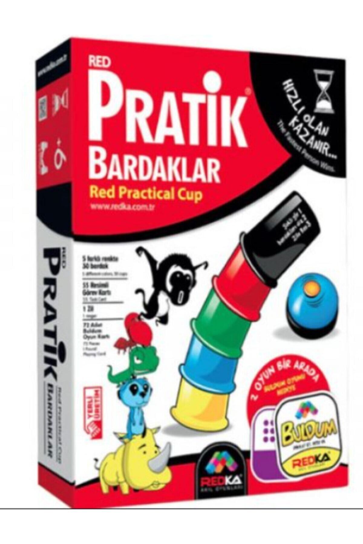Redka Akıl Oyunları Redka Pratik Bardaklar + Buldum Oyunu 1 Kutu - 2 Oyun