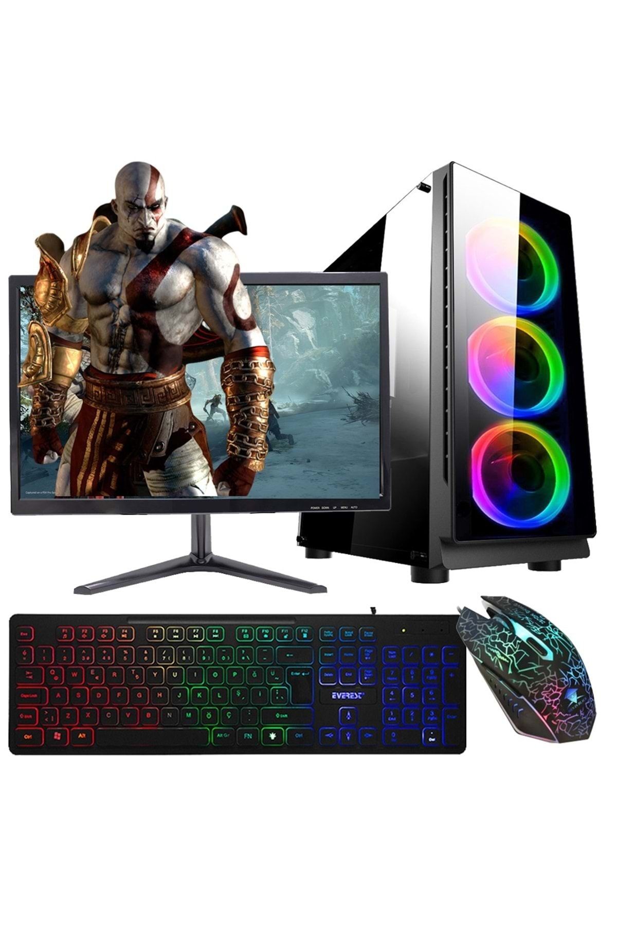 WARBOX Sniper I5-3470 8gb Ram 120gb Ssd 320gb Hdd R7 240 4gb E.k 18.5\