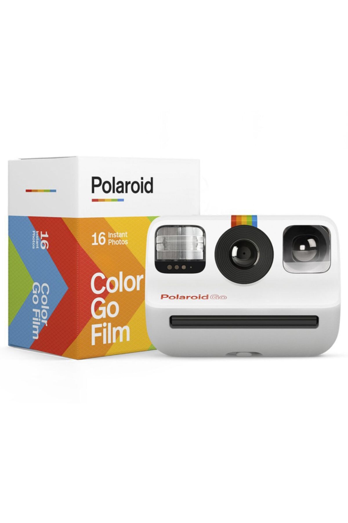 Polaroid Go Beyaz Instant Fotoğraf Makinesi Ve 16'lı Film Seti