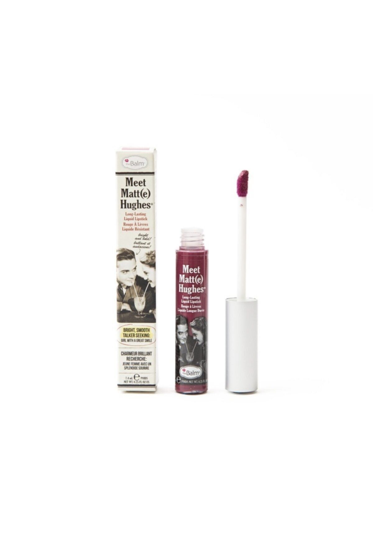 the balm Meet Matte Hughes Fırçalı Likit Ruj - Faithfull
