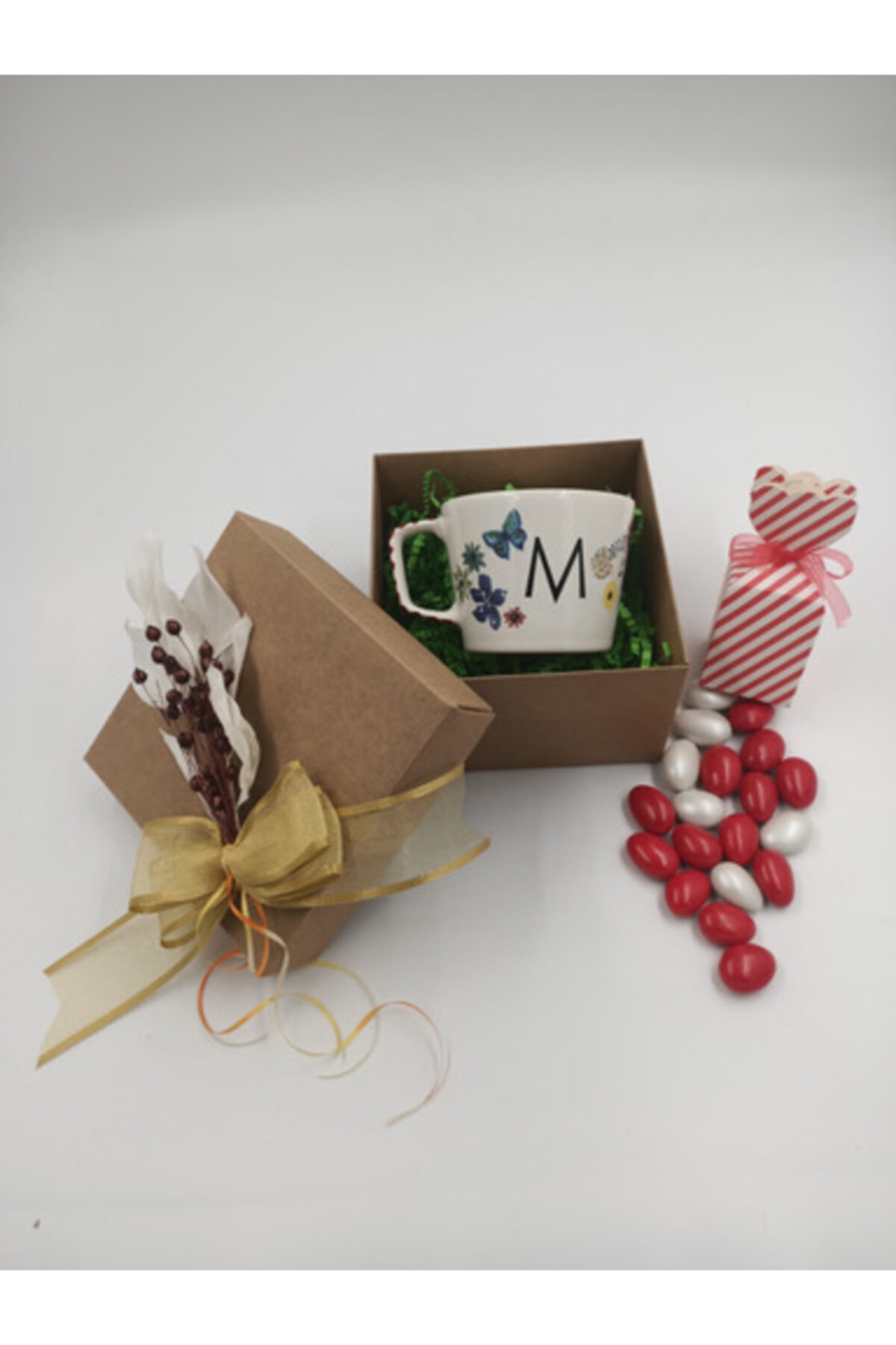 Falbelo Harf Baskılı Özel Tasarım Kupa Hediye Kutusu