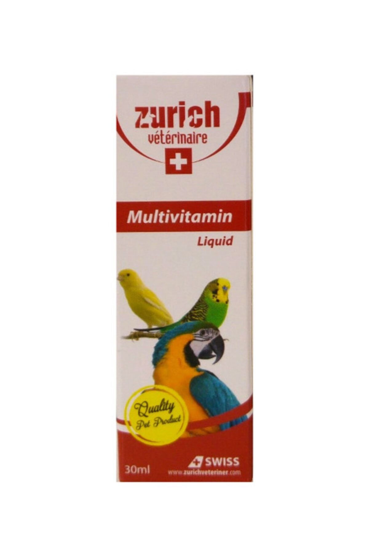 Berrinstore Zurich Kuşlar Için Multivitamin 30 Ml