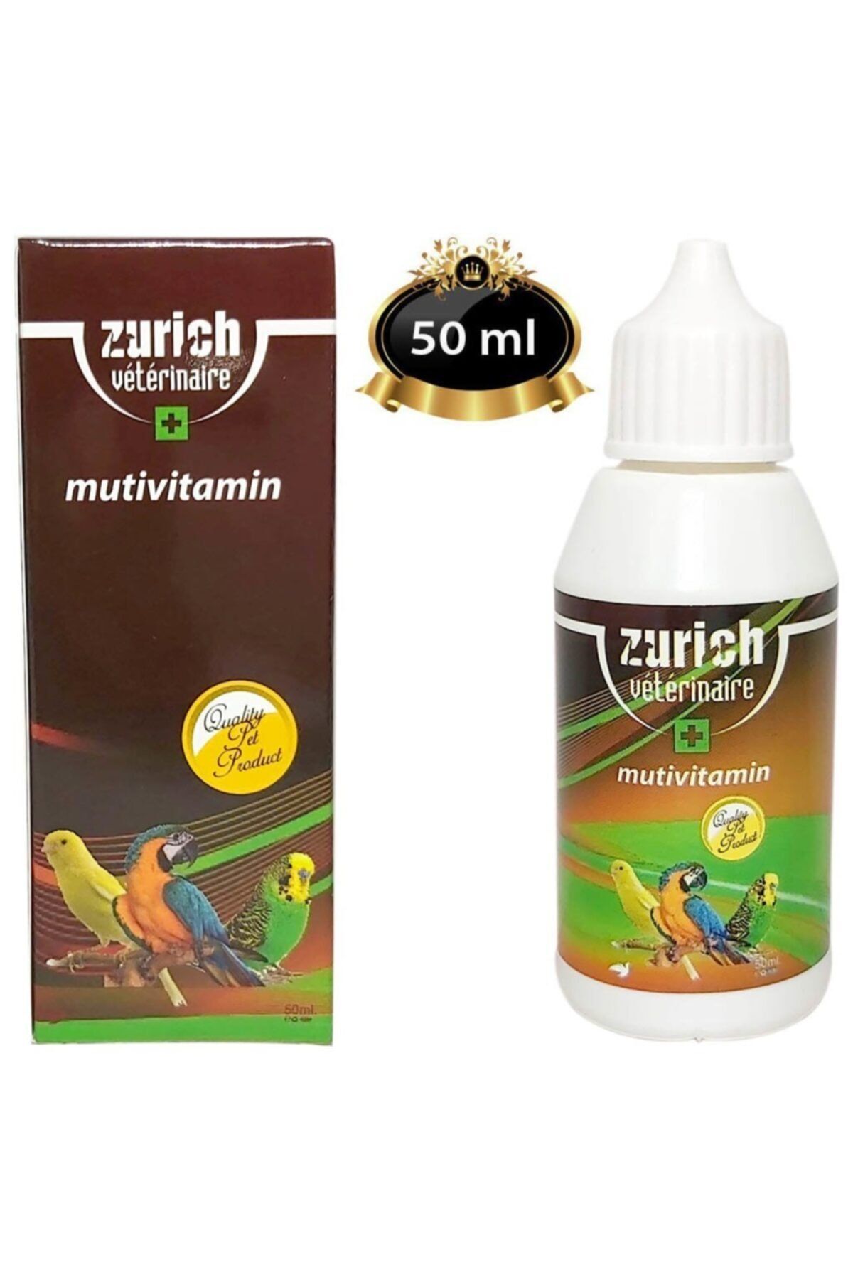 Berrinstore Zurich Bird Kuşlar Için Multivitamin 50 Ml