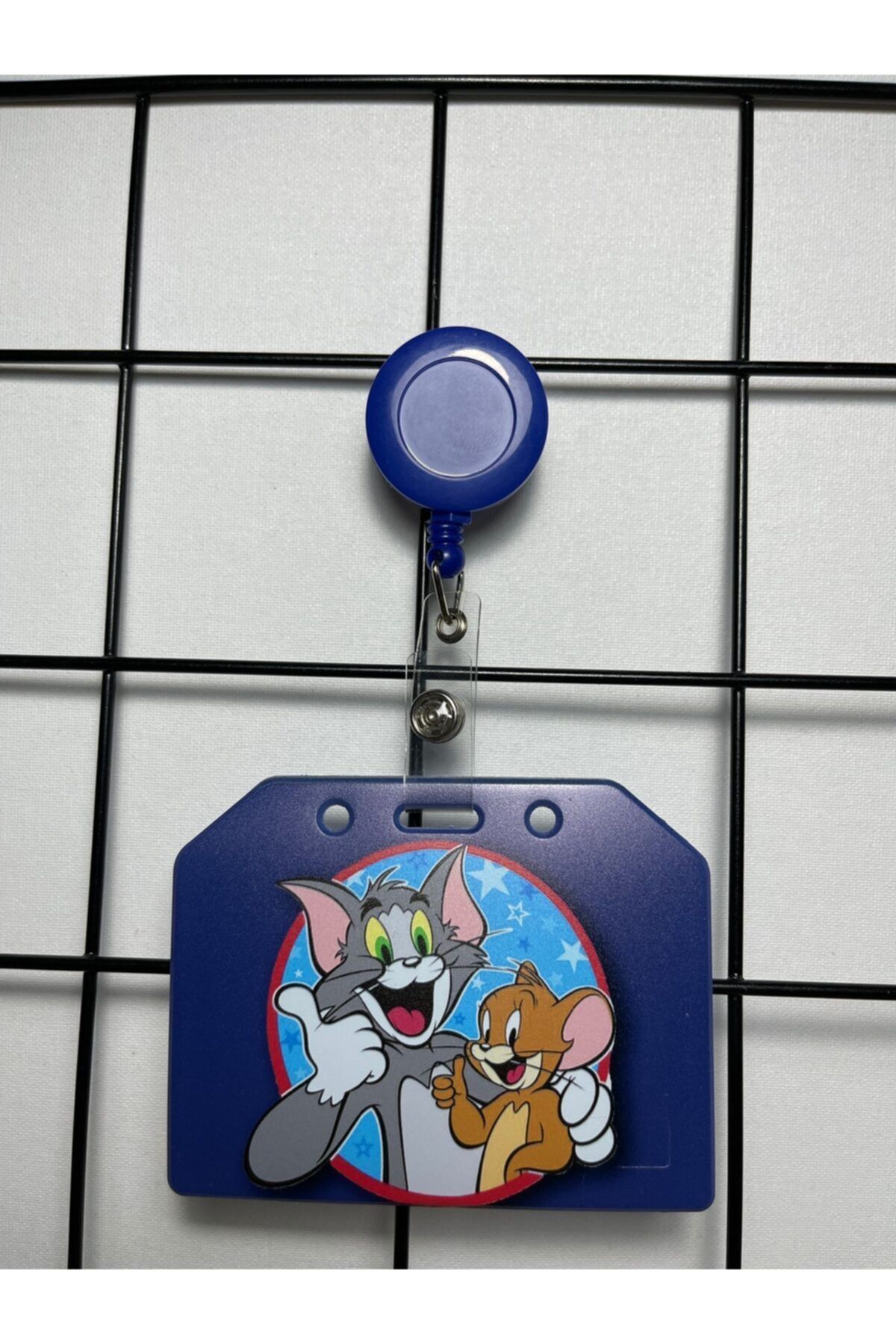 KÜP AKSESUAR Tom & Jerry Mavi Yaka Kart Kılıfı